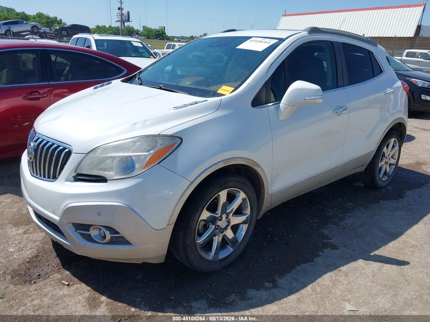 2014 Buick Encore VIN KL4CJDSBXEB544494 IAAI salvage auction — HAIL, Clear (Oklahoma), sold $1,800 on 2026-07-15 (photo 2)
