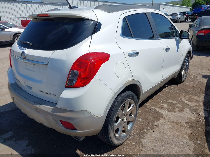 2014 Buick Encore VIN KL4CJDSBXEB544494 IAAI salvage auction — HAIL, Clear (Oklahoma), sold $1,800 on 2026-07-15 (photo 4)