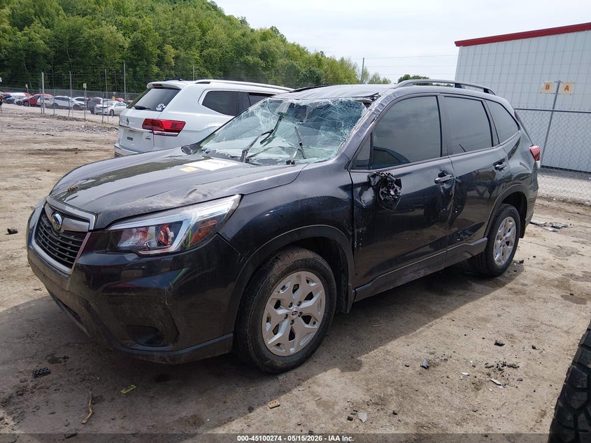 2019 Subaru Forester VIN JF2SKACC2KH411226 IAAI salvage auction — ROLLOVER, Salvage (West Virginia), sold $1,650 on 2026-07-09 (photo 2)