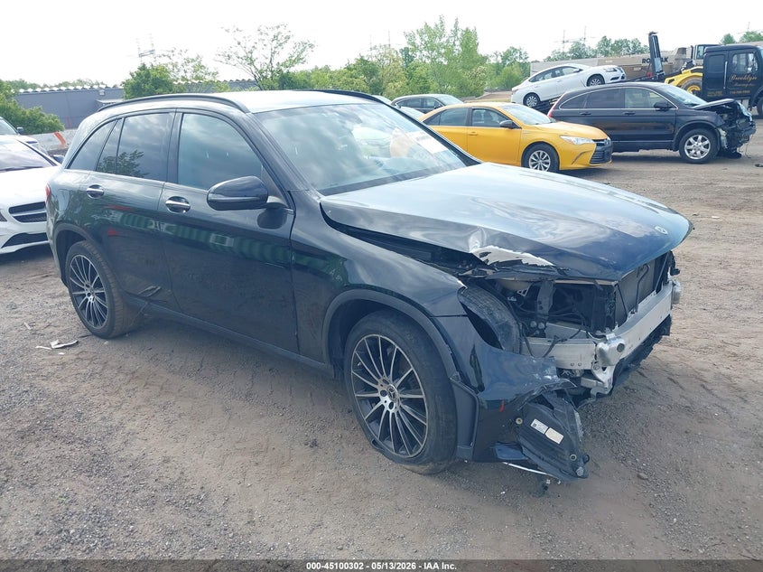 2021 Mercedes-benz Glc VIN W1N0G8DB7MF928132 IAAI salvage auction — FRONT END, Mv-907A (New York), sold $8,200 on 2026-07-07 (photo 1)