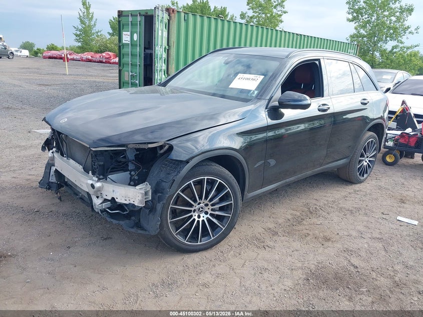 2021 Mercedes-benz Glc VIN W1N0G8DB7MF928132 IAAI salvage auction — FRONT END, Mv-907A (New York), sold $8,200 on 2026-07-07 (photo 2)