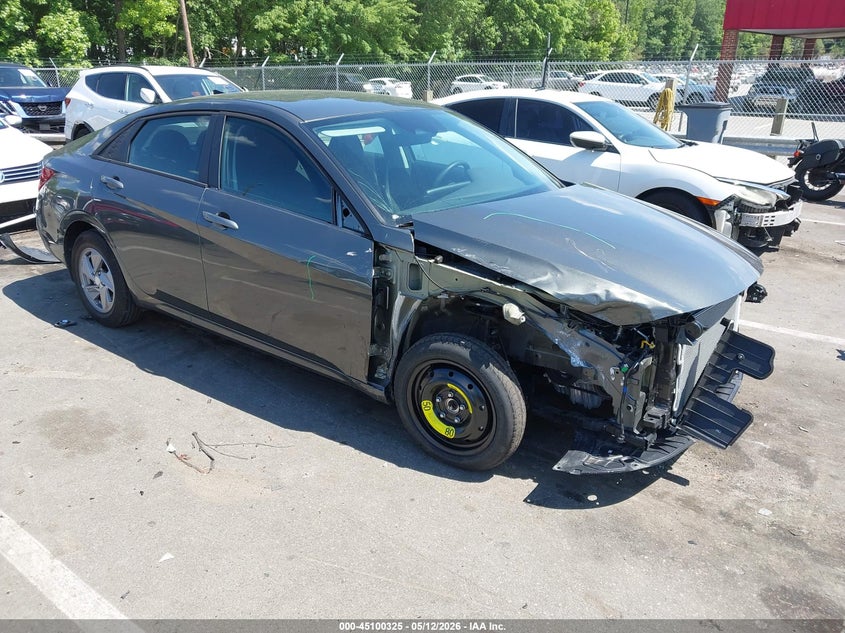 2025 Hyundai Elantra VIN KMHLL4DG3SU088262 IAAI salvage auction — FRONT END, Salvage (North Carolina), sold $5,400 on 2026-07-30 (photo 1)
