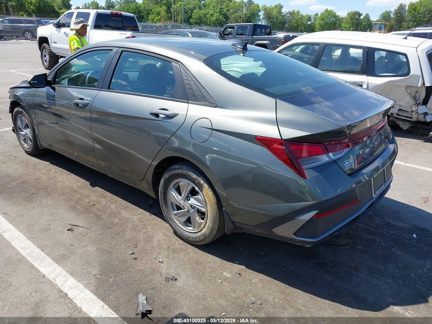 2025 Hyundai Elantra VIN KMHLL4DG3SU088262 IAAI salvage auction — FRONT END, Salvage (North Carolina), sold $5,400 on 2026-07-30 (photo 3)