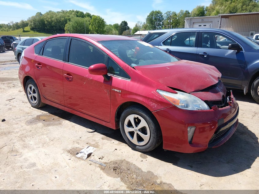 2013 Toyota Prius VIN JTDKN3DU8D1621981 IAAI salvage auction — FRONT END, Salvage (South Carolina), sold $1,100 on 2026-07-09 (photo 1)