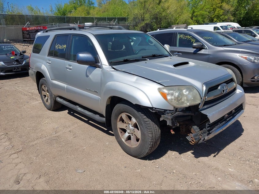 2006 Toyota 4runner VIN JTEBU14R068066985 IAAI salvage auction — REAR END, Prior Salvage (Minnesota), sold $2,000 on 2026-07-22 (photo 1)