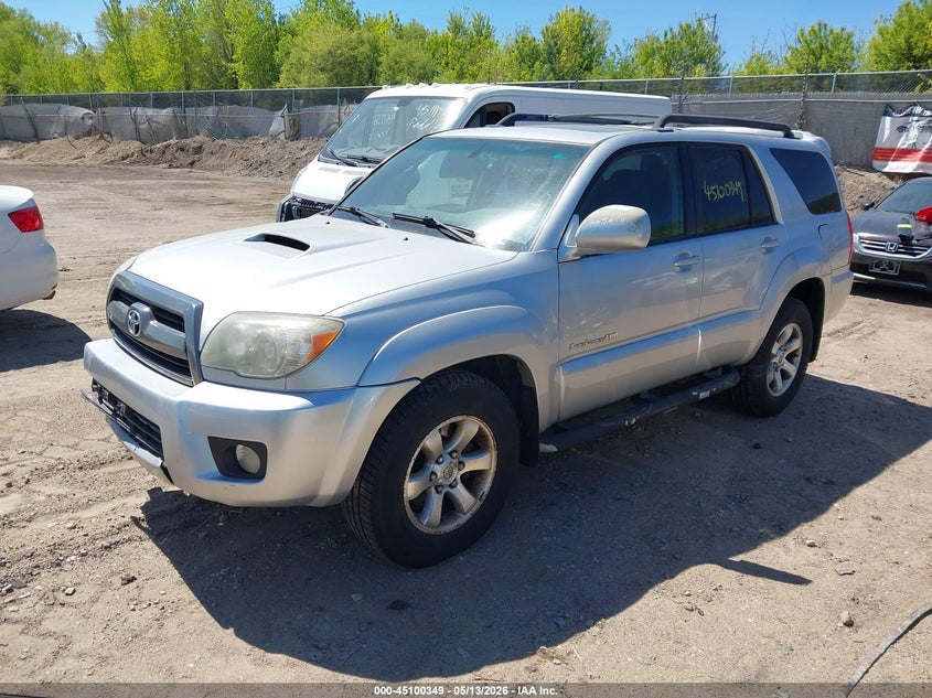 2006 Toyota 4runner VIN JTEBU14R068066985 IAAI salvage auction — REAR END, Prior Salvage (Minnesota), sold $2,000 on 2026-07-22 (photo 2)