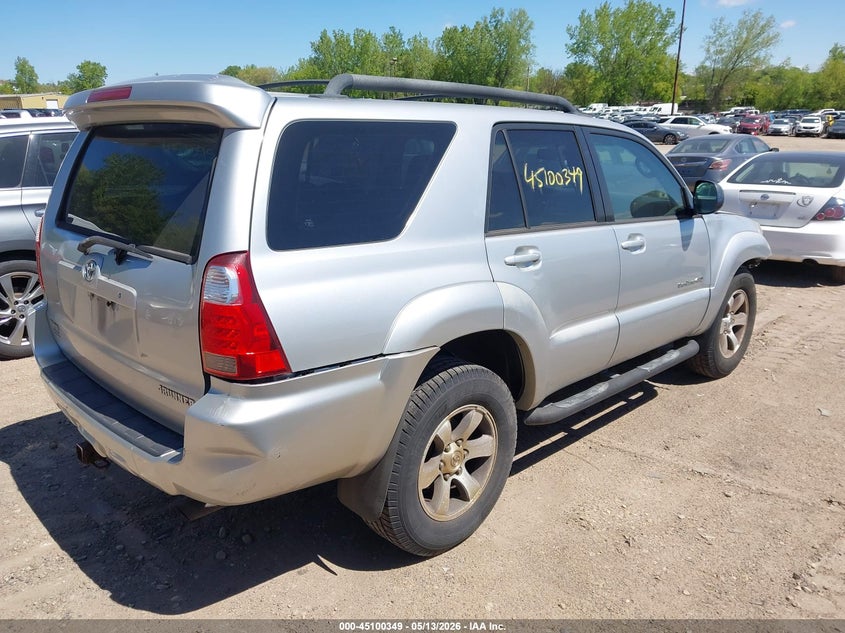 2006 Toyota 4runner VIN JTEBU14R068066985 IAAI salvage auction — REAR END, Prior Salvage (Minnesota), sold $2,000 on 2026-07-22 (photo 4)