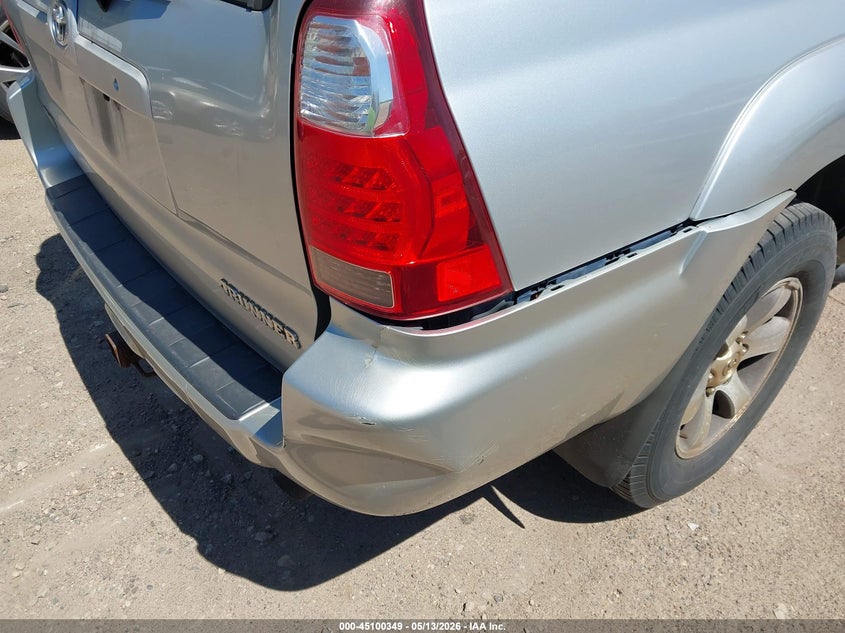 2006 Toyota 4runner VIN JTEBU14R068066985 IAAI salvage auction — REAR END, Prior Salvage (Minnesota), sold $2,000 on 2026-07-22 (photo 6)