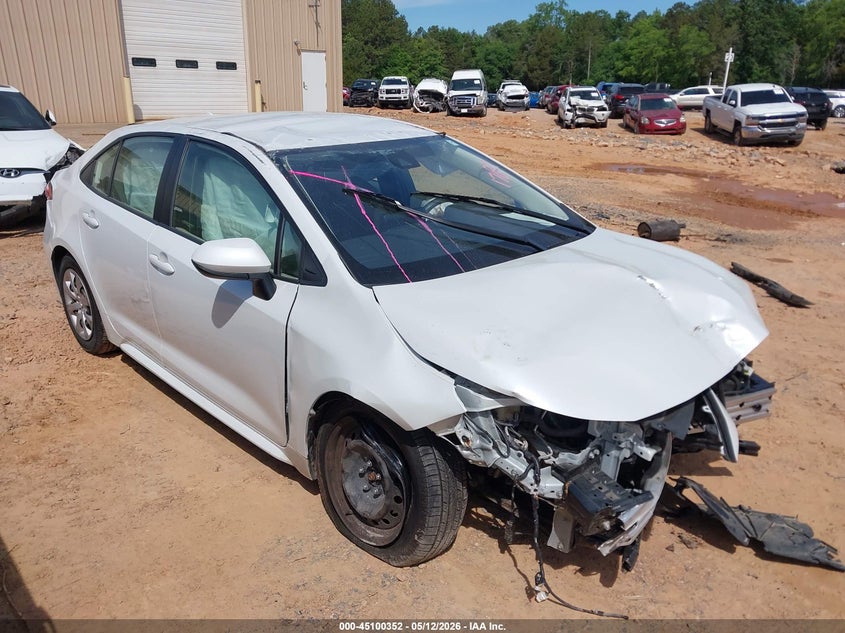 2022 Toyota Corolla VIN JTDEPMAE3NJ191787 IAAI salvage auction — ROLLOVER, Salvage (North Carolina), sold $2,250 on 2026-07-06 (photo 1)