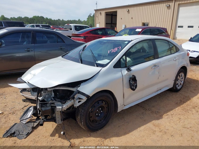 2022 Toyota Corolla VIN JTDEPMAE3NJ191787 IAAI salvage auction — ROLLOVER, Salvage (North Carolina), sold $2,250 on 2026-07-06 (photo 2)