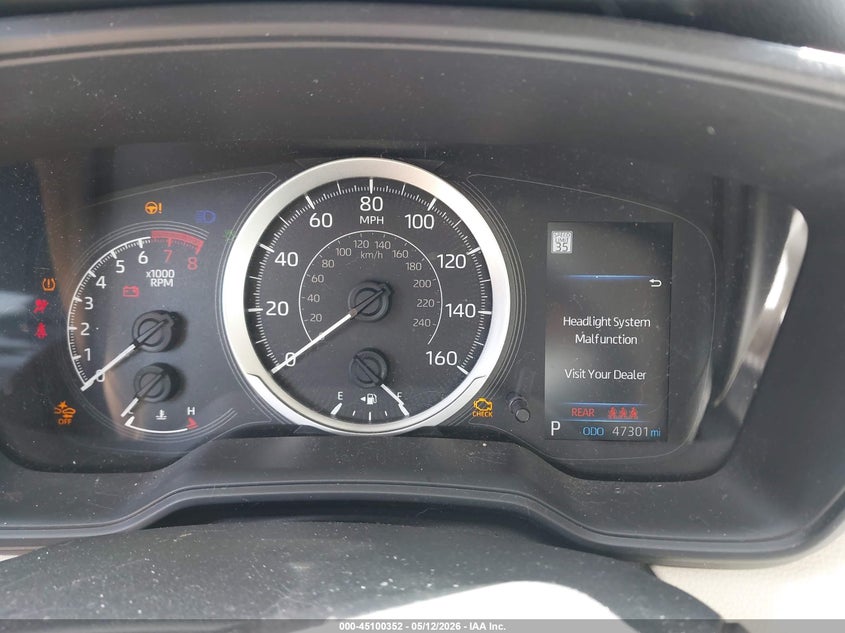 2022 Toyota Corolla VIN JTDEPMAE3NJ191787 IAAI salvage auction — ROLLOVER, Salvage (North Carolina), sold $2,250 on 2026-07-06 (photo 7)