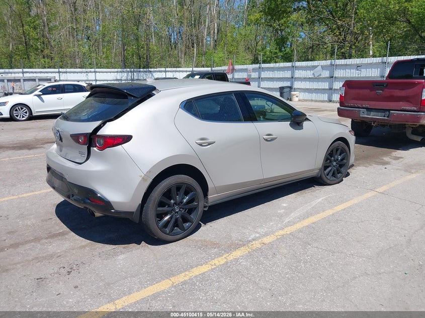 2025 Mazda 3 VIN JM1BPBNY6S1781845 IAAI salvage auction — LEFT SIDE, Scrap (Michigan), sold $4,300 on 2026-07-13 (photo 4)