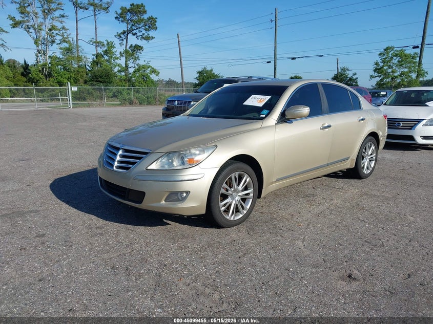 2011 Hyundai Genesis VIN KMHGC4DF4BU131628 IAAI salvage auction — NORMAL WEAR, Clear (Florida), sold $325 on 2026-07-14 (photo 2)