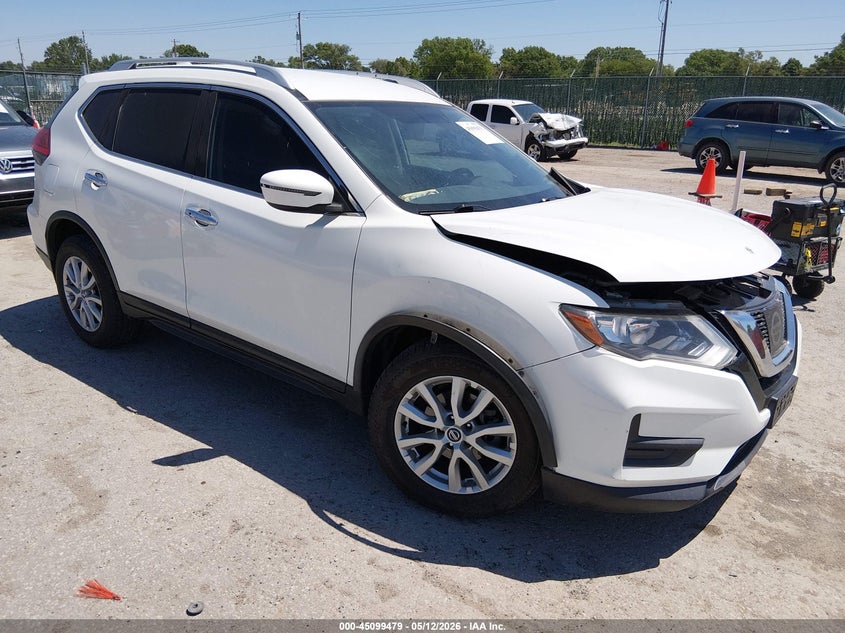 2017 Nissan Rogue VIN JN8AT2MT8HW153542 IAAI salvage auction — FRONT END, Salvage (Kansas), sold $950 on 2026-07-31 (photo 1)