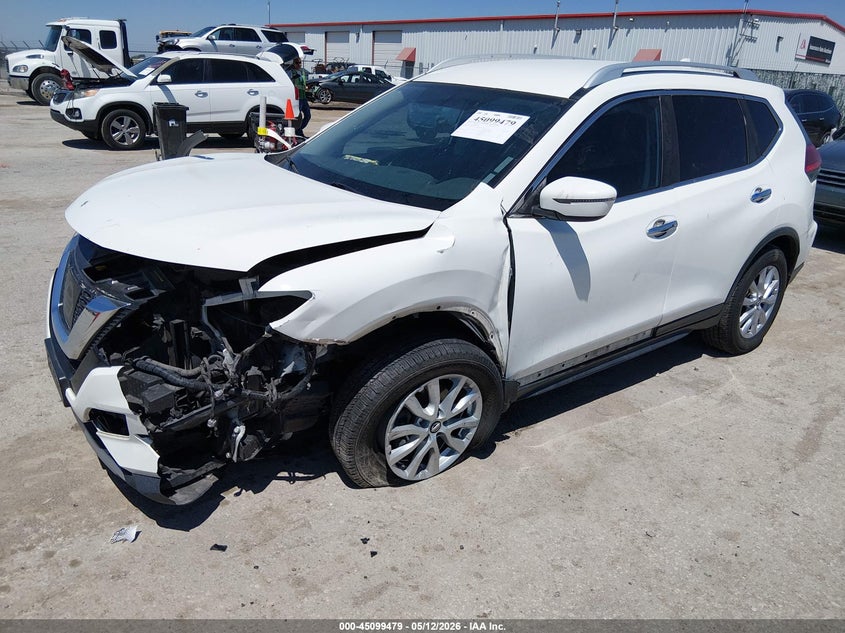 2017 Nissan Rogue VIN JN8AT2MT8HW153542 IAAI salvage auction — FRONT END, Salvage (Kansas), sold $950 on 2026-07-31 (photo 2)