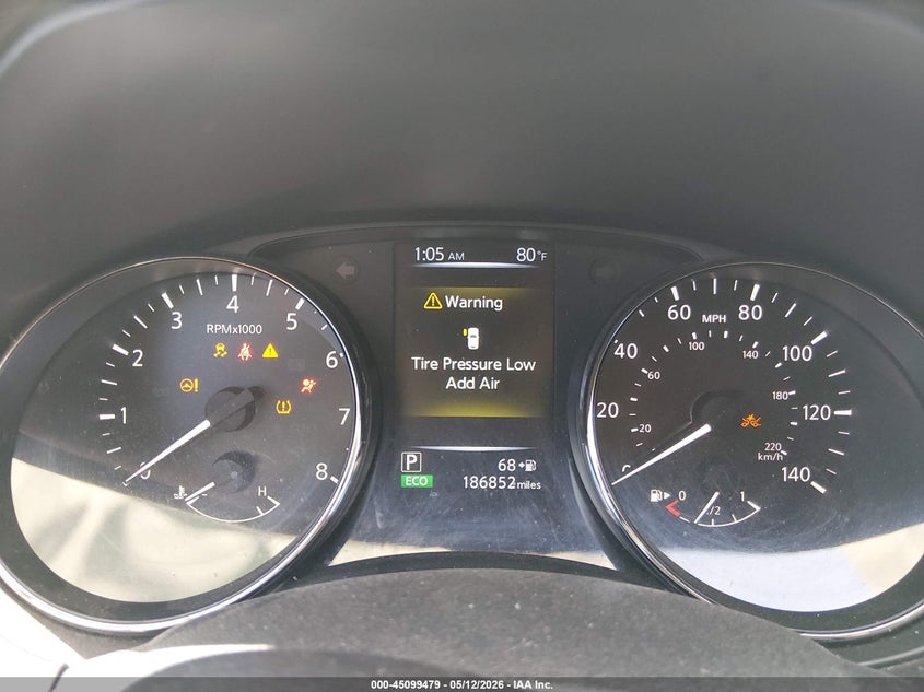 2017 Nissan Rogue VIN JN8AT2MT8HW153542 IAAI salvage auction — FRONT END, Salvage (Kansas), sold $950 on 2026-07-31 (photo 7)