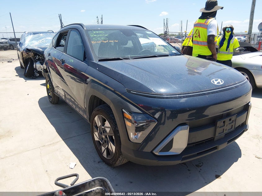 2025 Hyundai Kona VIN KM8HBCAB9SU215253 IAAI salvage auction — REAR END, Original (Texas), sold $25 on 2026-07-21 (photo 1)