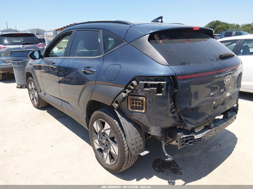 2025 Hyundai Kona VIN KM8HBCAB9SU215253 IAAI salvage auction — REAR END, Original (Texas), sold $25 on 2026-07-21 (photo 3)
