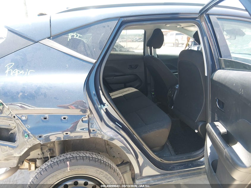 2025 Hyundai Kona VIN KM8HBCAB9SU215253 IAAI salvage auction — REAR END, Original (Texas), sold $25 on 2026-07-21 (photo 8)