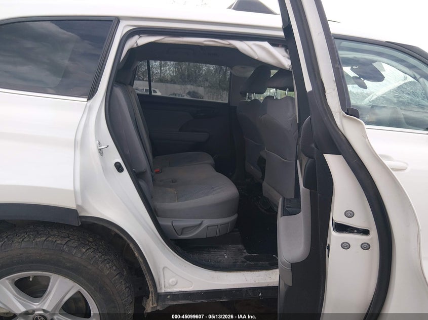 2020 Toyota Highlander VIN 5TDBZRBHXLS035801 IAAI salvage auction — FRONT END, Salvage (Montana), sold $4,550 on 2026-07-08 (photo 8)