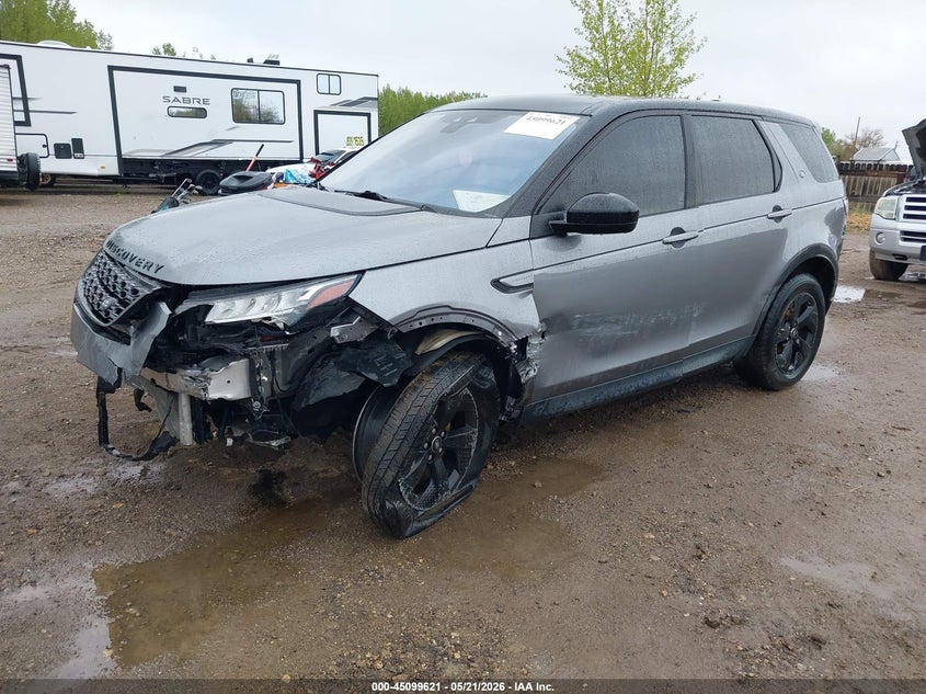 2020 Land rover Discovery sport VIN SALCJ2FX8LH864965 IAAI salvage auction — FRONT END, Salvage (Wyoming), sold $4,000 on 2026-07-29 (photo 2)