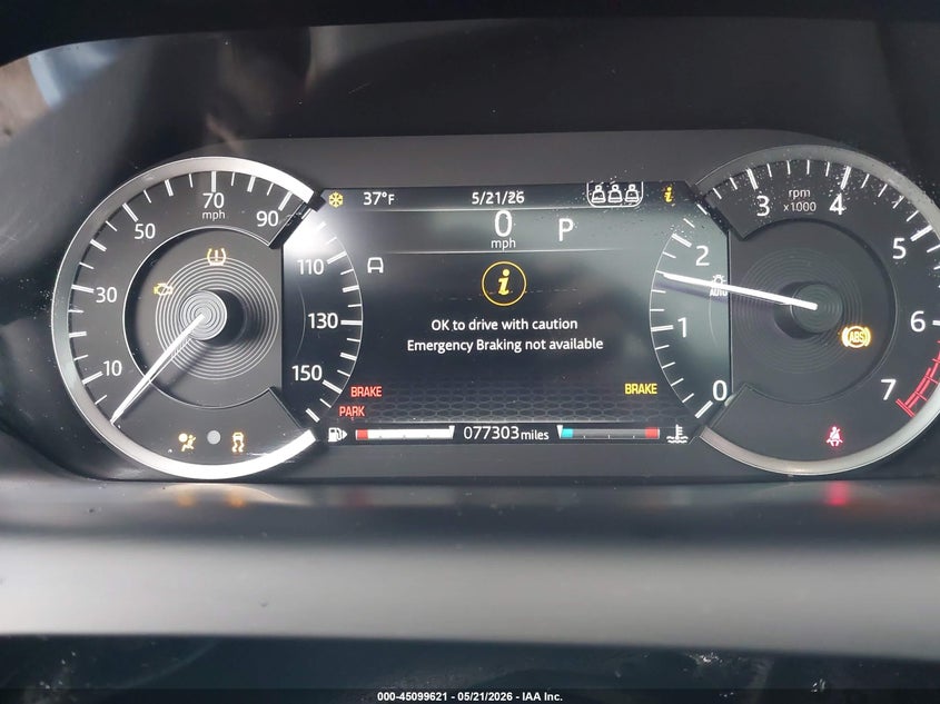2020 Land rover Discovery sport VIN SALCJ2FX8LH864965 IAAI salvage auction — FRONT END, Salvage (Wyoming), sold $4,000 on 2026-07-29 (photo 7)