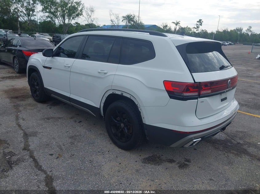 2025 Volkswagen Atlas VIN 1V2CR2CA2SC541490 IAAI salvage auction — REAR END, Rebuildable (Florida), sold $12,750 on 2026-07-29 (photo 3)