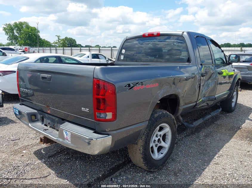 2004 Dodge Ram VIN 1D7HU18D74S513508 IAAI salvage auction — RIGHT SIDE, Salvage (Louisiana), sold $1,050 on 2026-08-01 (photo 4)
