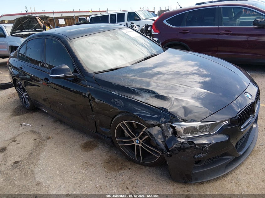 2015 BMW 3er VIN WBA3B9G50FNR94994 IAAI salvage auction — SUSPENSION, Salvage (Colorado), sold $6,600 on 2026-07-28 (photo 1)