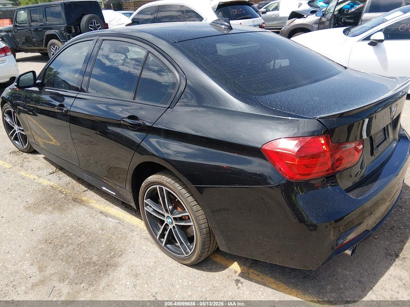 2015 BMW 3er VIN WBA3B9G50FNR94994 IAAI salvage auction — SUSPENSION, Salvage (Colorado), sold $6,600 on 2026-07-28 (photo 3)