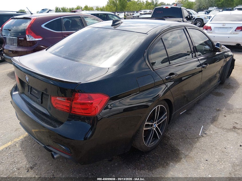 2015 BMW 3er VIN WBA3B9G50FNR94994 IAAI salvage auction — SUSPENSION, Salvage (Colorado), sold $6,600 on 2026-07-28 (photo 4)