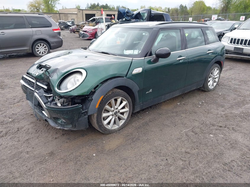 2017 Mini Clubman VIN WMWLU5C57H2C46291 IAAI salvage auction — FRONT END, Wait Title, sold $900 on 2026-08-13 (photo 2)