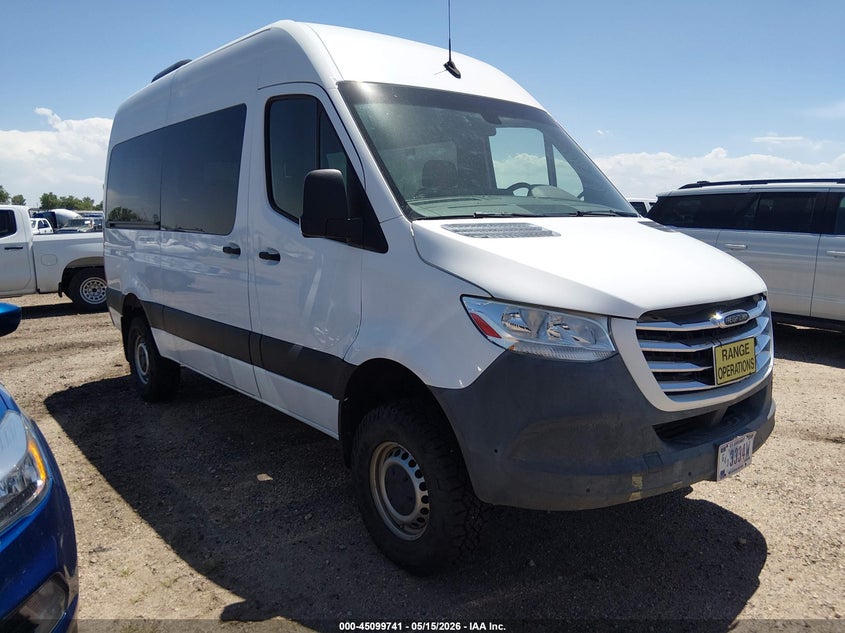 2019 Freightliner Sprinter 2500 VIN W2Z4EFVY7KT017314 IAAI salvage auction — MECHANICAL, Sf97 (Colorado), sold $25,150 on 2026-07-08 (photo 1)