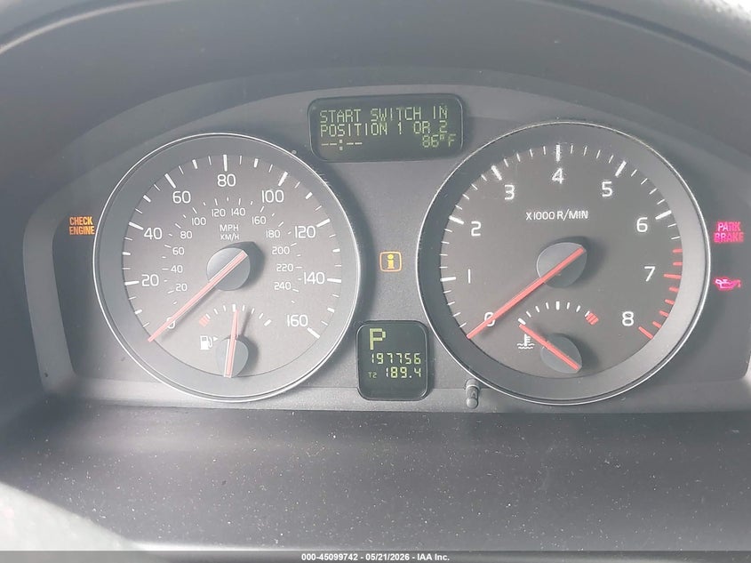 2010 Volvo S40 VIN YV1382MS7A2501240 IAAI salvage auction — NORMAL WEAR, Original (Texas), sold $200 on 2026-09-08 (photo 7)