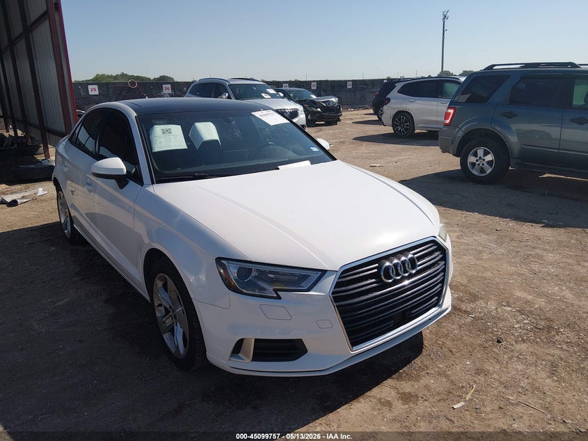2018 Audi A3 VIN WAUAUGFF4J1013839 IAAI salvage auction — REAR END, Original (Texas), sold $3,350 on 2026-07-14 (photo 1)