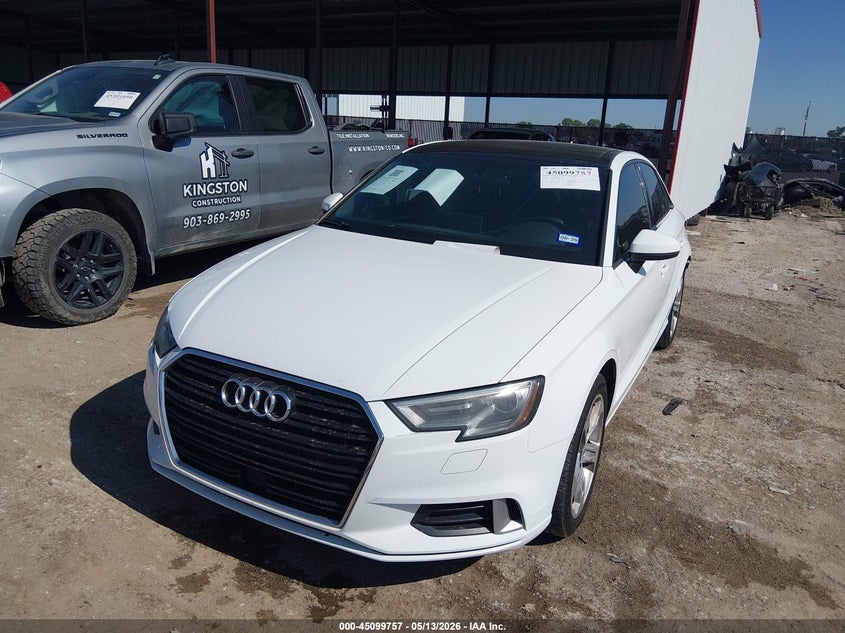 2018 Audi A3 VIN WAUAUGFF4J1013839 IAAI salvage auction — REAR END, Original (Texas), sold $3,350 on 2026-07-14 (photo 2)