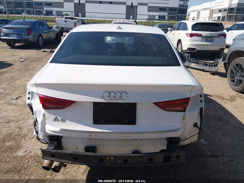 2018 Audi A3 VIN WAUAUGFF4J1013839 IAAI salvage auction — REAR END, Original (Texas), sold $3,350 on 2026-07-14 (photo 6)