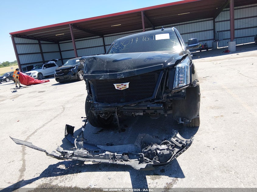 2018 Cadillac Escalade VIN 1GYS4CKJ2JR312798 IAAI salvage auction — FRONT END, Salvage (Missouri), sold $7,300 on 2026-07-30 (photo 6)