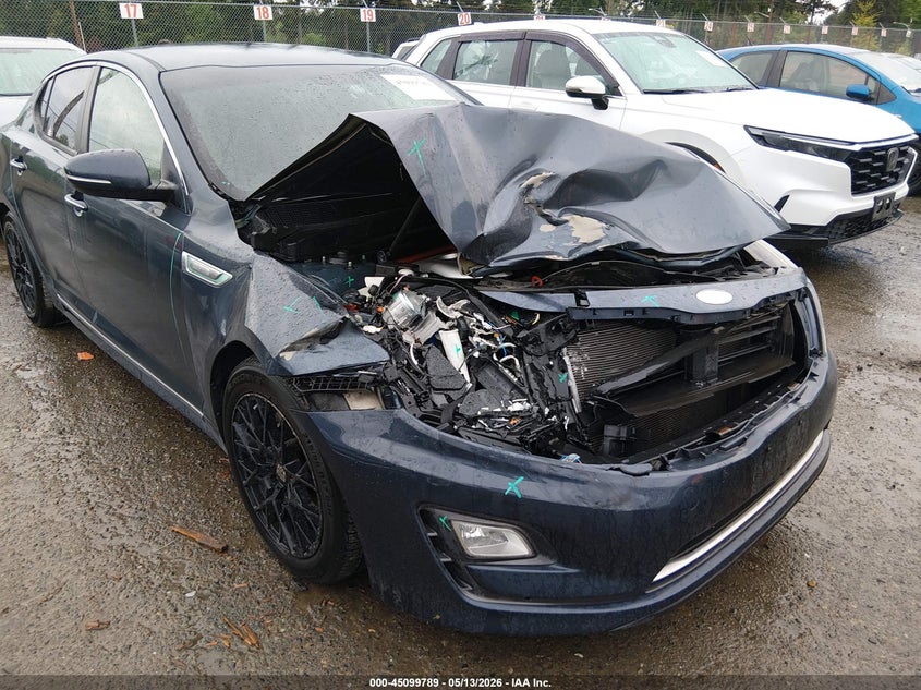 2014 Kia Optima VIN KNAGM4AD2E5062938 IAAI salvage auction — FRONT END, Bill Of Sale (Washington), sold $275 on 2026-07-22 (photo 6)