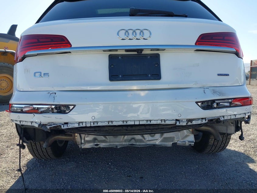 2022 Audi Q5 VIN WA1ABAFY4N2115420 IAAI salvage auction — REAR END, Salvage (California), sold $12,650 on 2026-07-09 (photo 6)