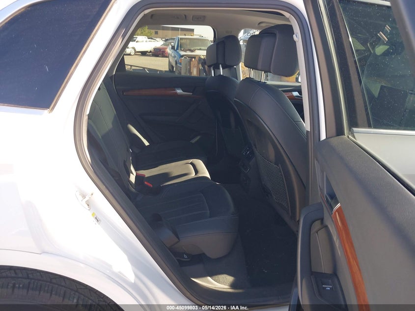 2022 Audi Q5 VIN WA1ABAFY4N2115420 IAAI salvage auction — REAR END, Salvage (California), sold $12,650 on 2026-07-09 (photo 8)