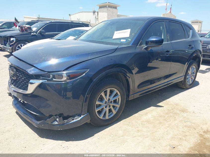2024 Mazda Cx-5 VIN JM3KFBBM9R0380124 IAAI salvage auction — FRONT & REAR, Original (Texas), sold $6,100 on 2026-07-20 (photo 2)
