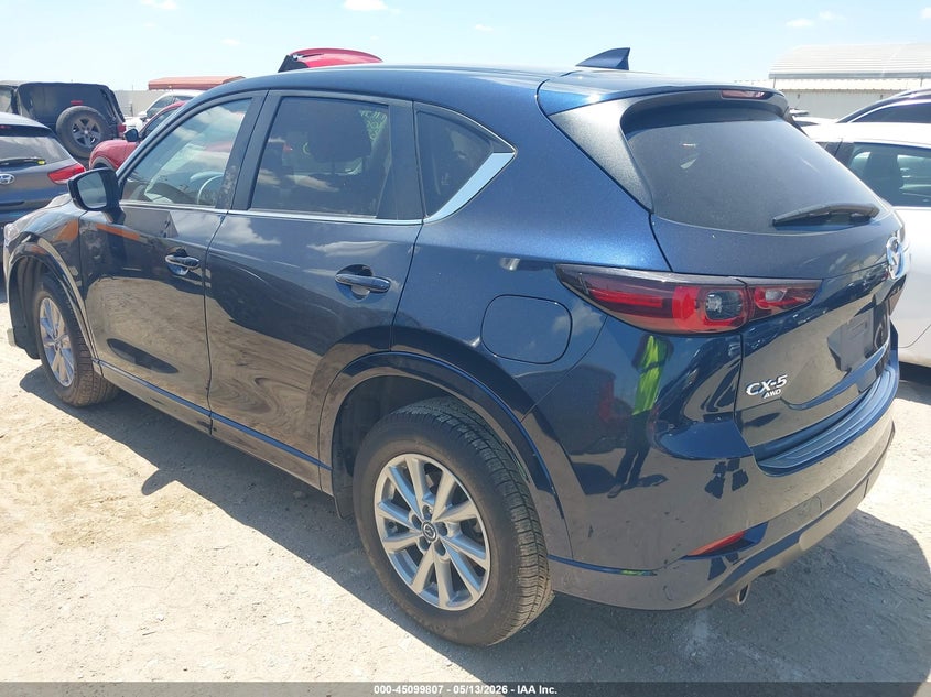 2024 Mazda Cx-5 VIN JM3KFBBM9R0380124 IAAI salvage auction — FRONT & REAR, Original (Texas), sold $6,100 on 2026-07-20 (photo 3)