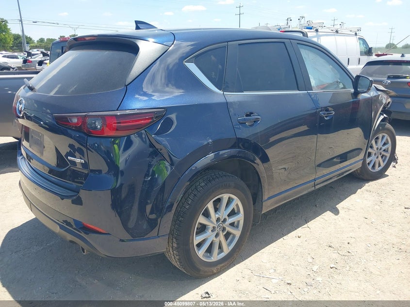 2024 Mazda Cx-5 VIN JM3KFBBM9R0380124 IAAI salvage auction — FRONT & REAR, Original (Texas), sold $6,100 on 2026-07-20 (photo 4)