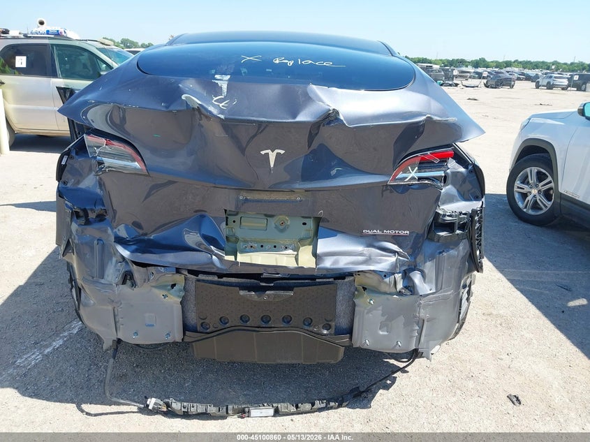 2023 Tesla Model y VIN 7SAYGDEF5PF668944 IAAI salvage auction — REAR END, Original (Texas), sold $8,650 on 2026-07-20 (photo 6)