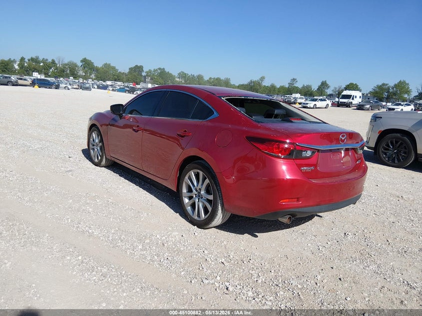 2017 Mazda 6 VIN JM1GL1V52H1123871 IAAI salvage auction — HAIL, Clear (Missouri), sold $525 on 2026-07-27 (photo 3)