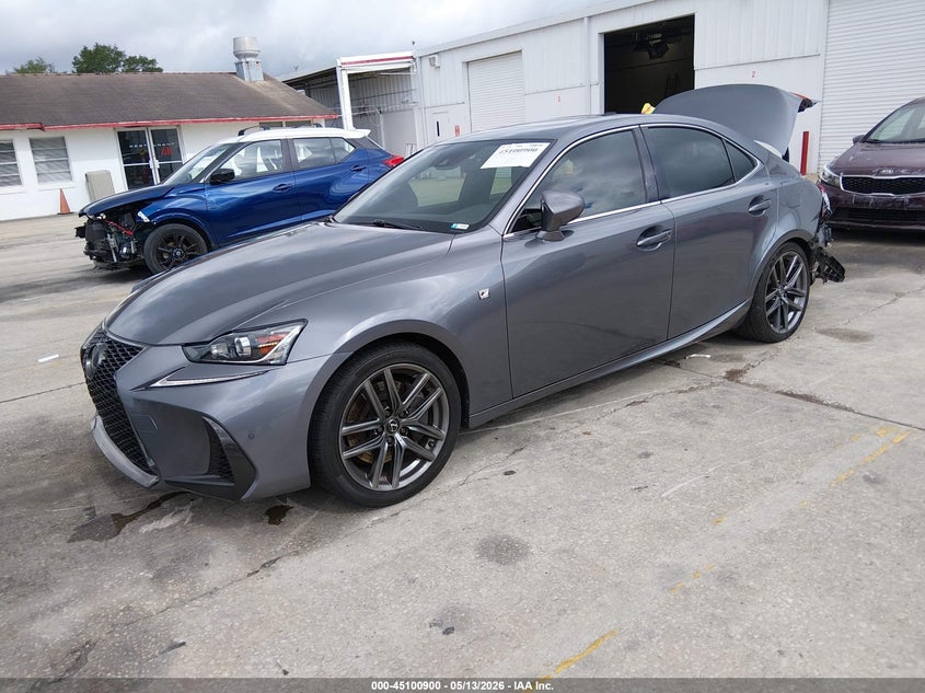 2019 Lexus Is VIN JTHBA1D29K5084119 IAAI salvage auction — REAR END, Rebuildable (Florida), sold $4,550 on 2026-07-22 (photo 2)