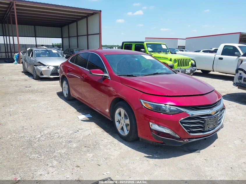 2022 Chevrolet Malibu VIN 1G1ZD5STXNF178592 IAAI salvage auction — RIGHT FRONT, Original (Texas), sold $3,650 on 2026-07-10 (photo 1)