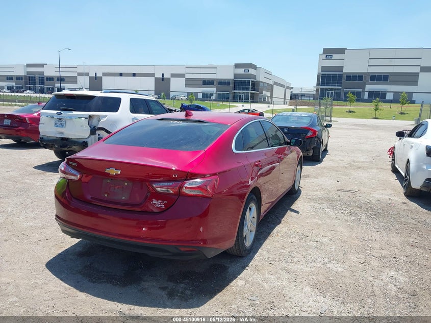 2022 Chevrolet Malibu VIN 1G1ZD5STXNF178592 IAAI salvage auction — RIGHT FRONT, Original (Texas), sold $3,650 on 2026-07-10 (photo 4)