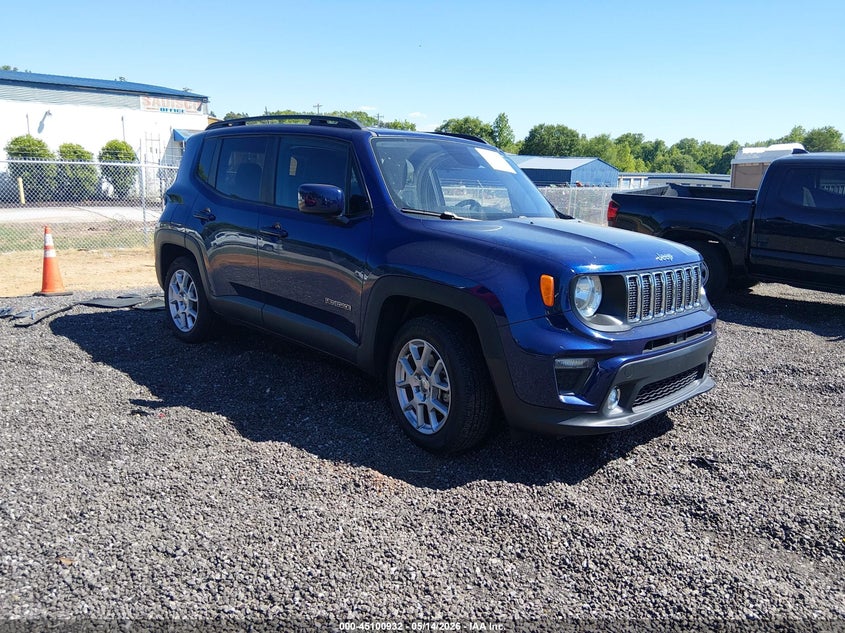 2019 Jeep Renegade VIN ZACNJABB5KPK41909 IAAI salvage auction — LEFT SIDE, Clear (South Carolina), sold $2,550 on 2026-07-14 (photo 1)